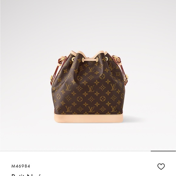 Louis Vuitton Monogram Petit Noe bucket bag - Picture 2 of 13